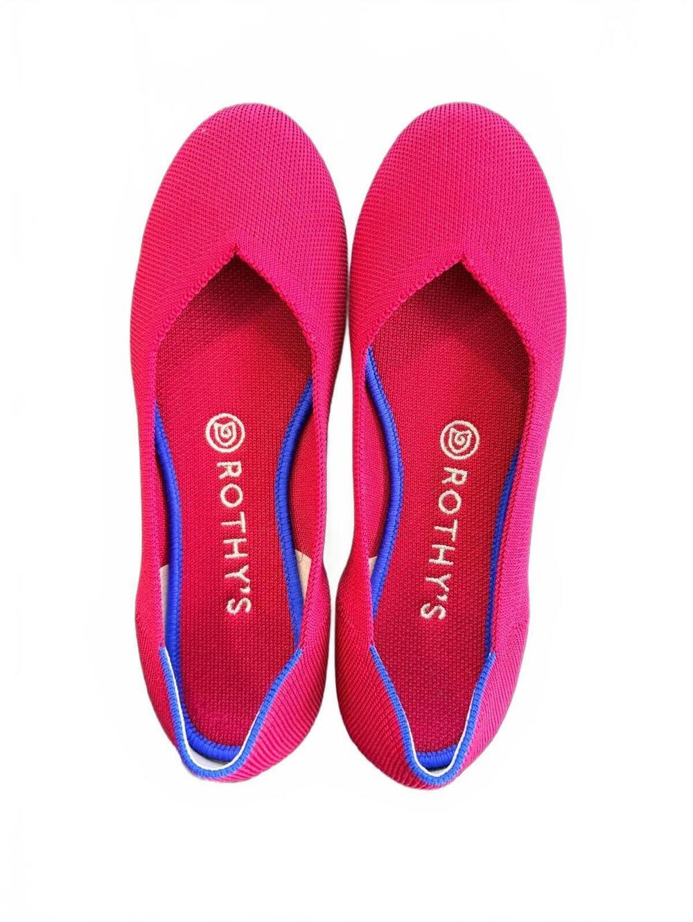 Rothy’s Red 7.5 Ballet Flats